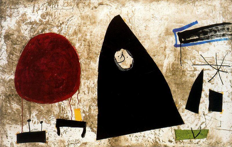 Maqueta Per A La Sèrie Els Gossos 6 — Joan Miró