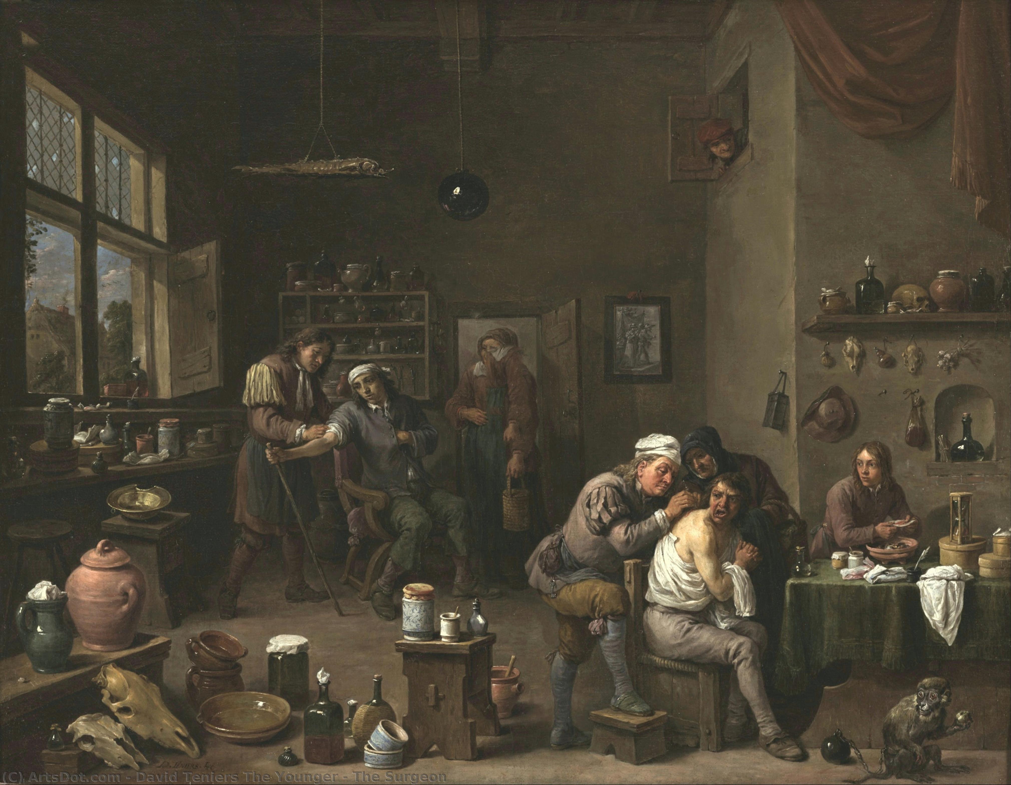 The Surgeon — David Teniers The Younger