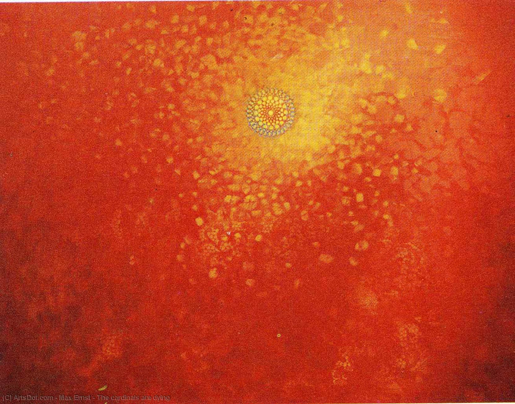 The Cardinals Are Dying — Max Ernst