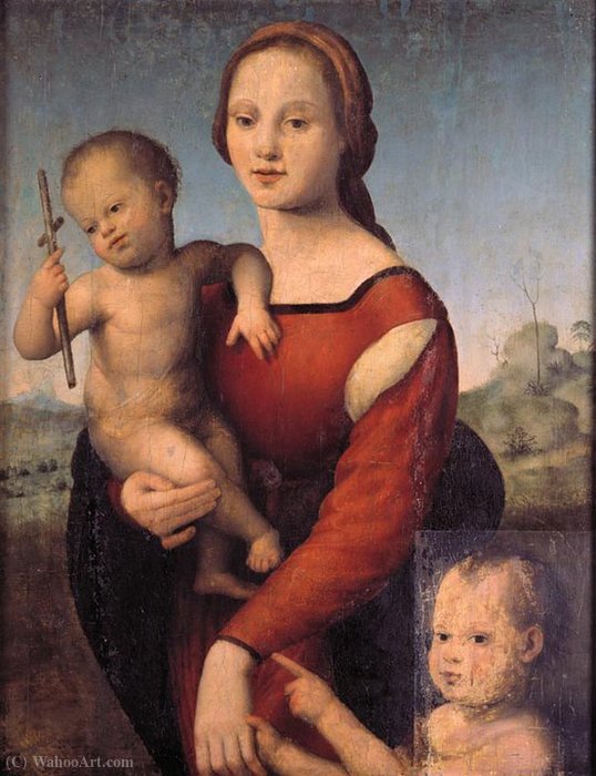 Virgin And Child With St. John — Giuliano Bugiardini