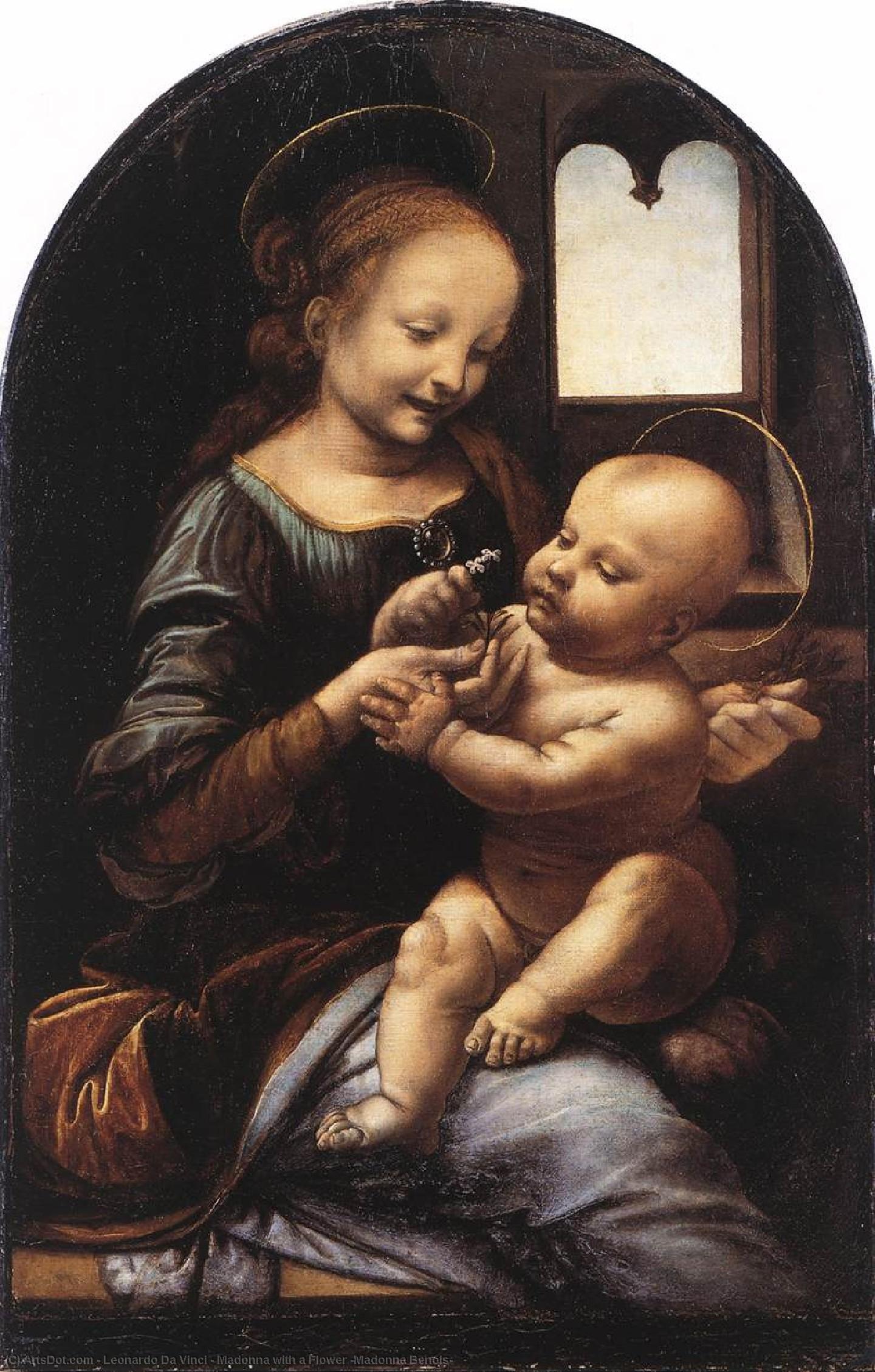 Madonna With A Flower (madonna Benois) — Leonardo Da Vinci