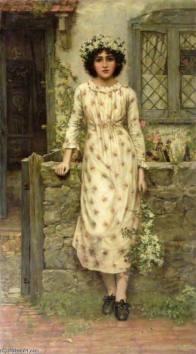 Queen Of The May — Herbert Gustav Schmalz