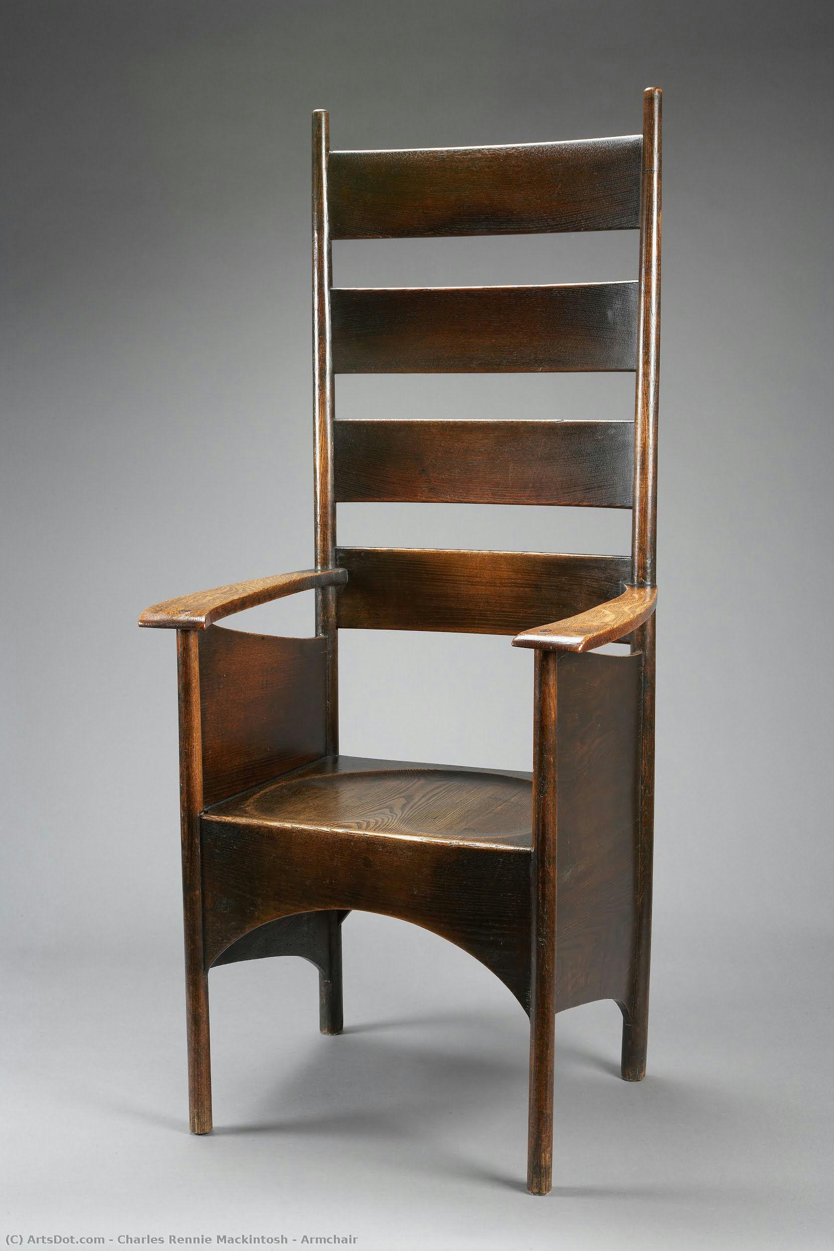 Armchair — Charles Rennie Mackintosh