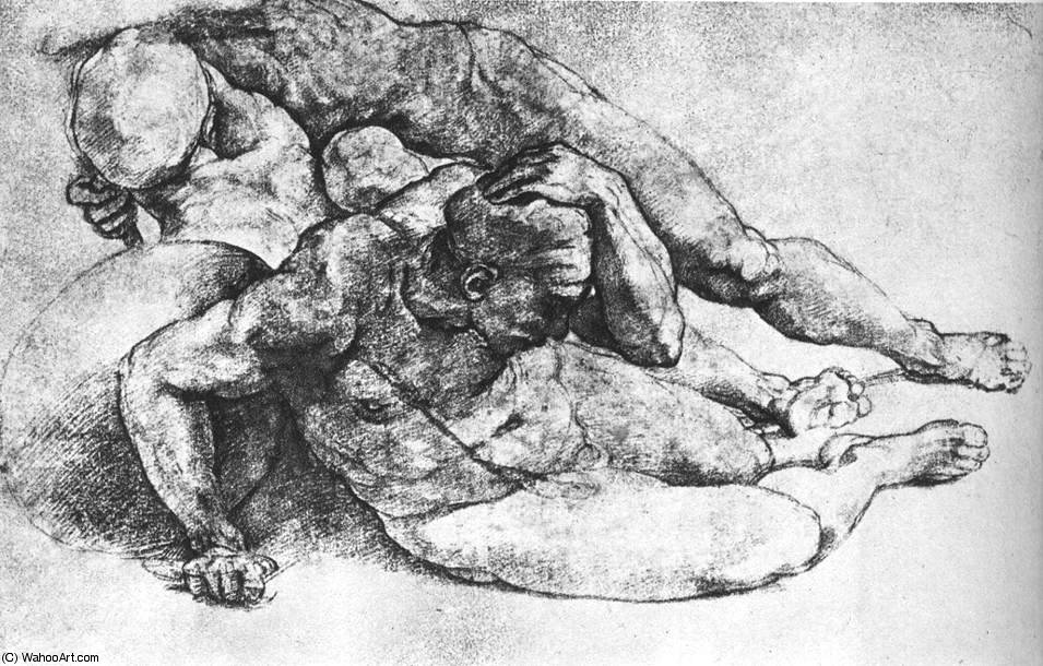 Sistine Chapel-male Figures — Michelangelo Buonarroti