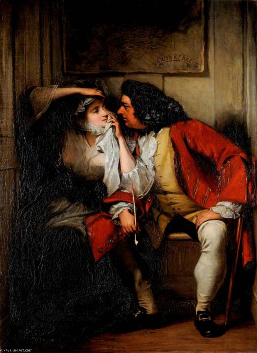 My Uncle Toby And The Widow Wadman — Charles Robert Leslie
