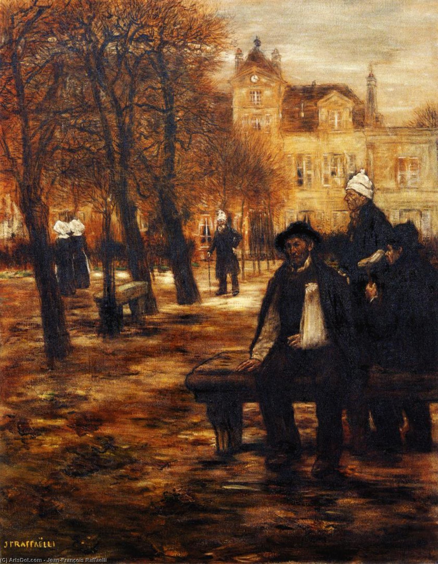 The Elderly Convalescents — Jean-françois Raffaelli