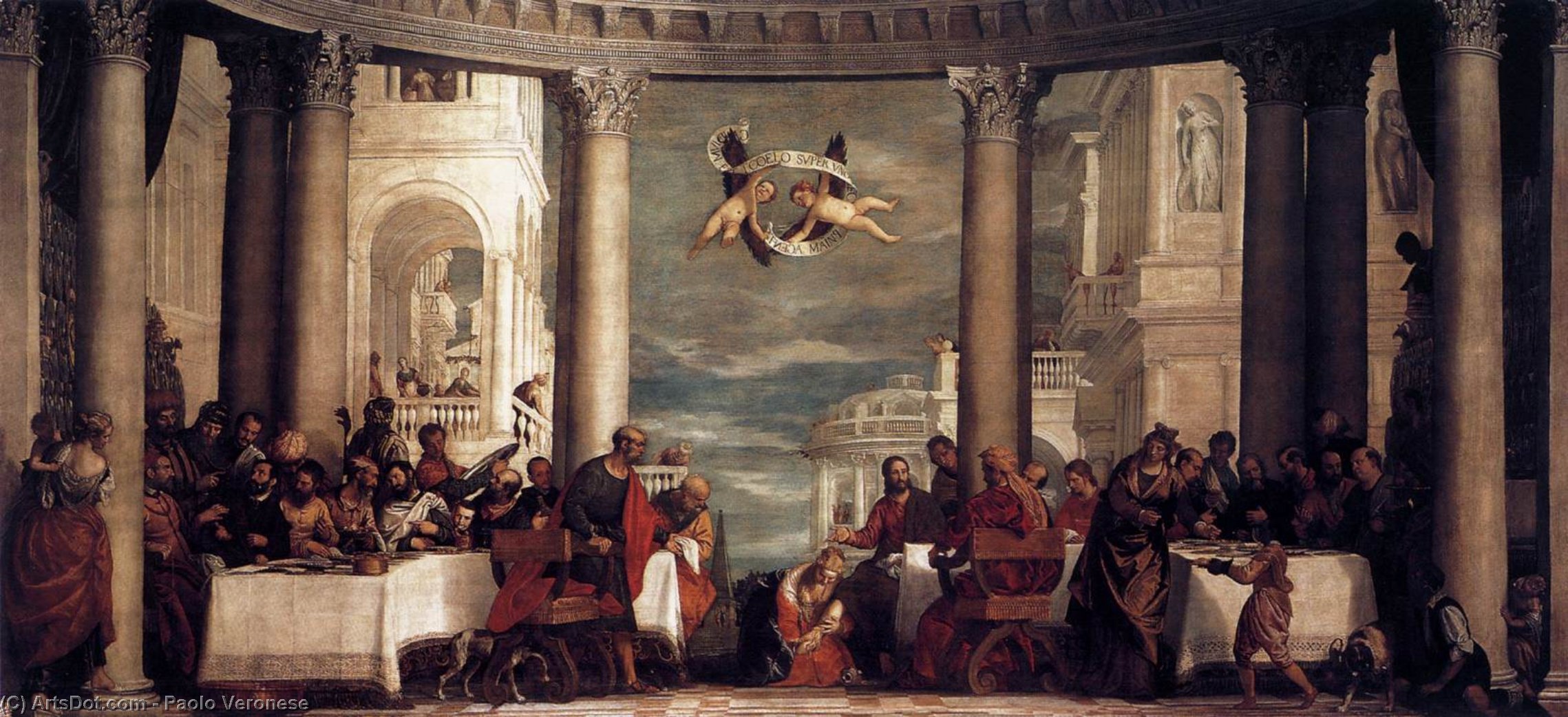 Feast At The House Of Simon — Paolo Veronese