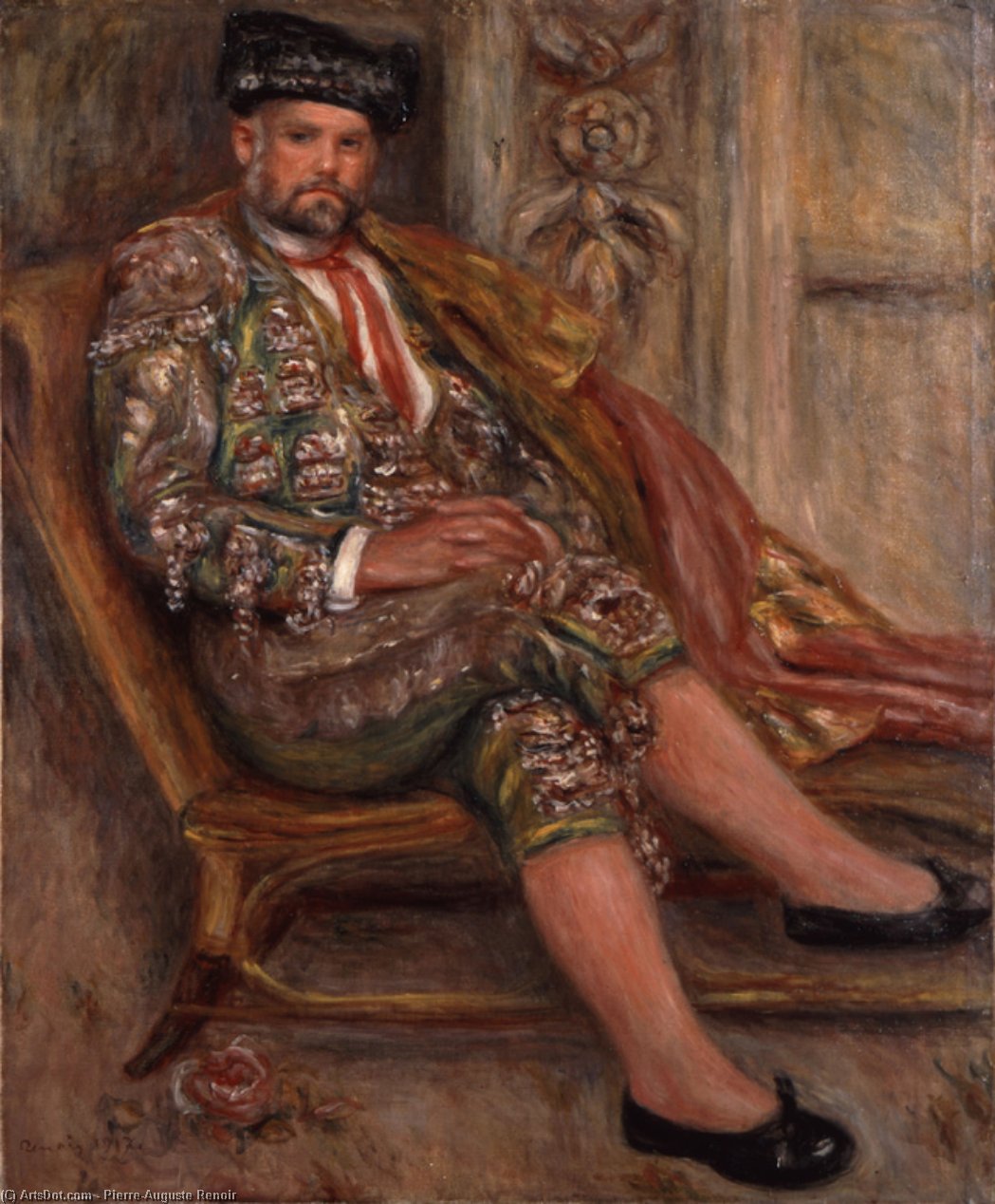 Vollard As Toreador — Pierre-auguste Renoir