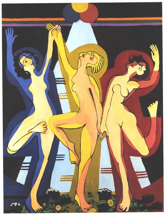 Colourful Dance — Ernst Ludwig Kirchner