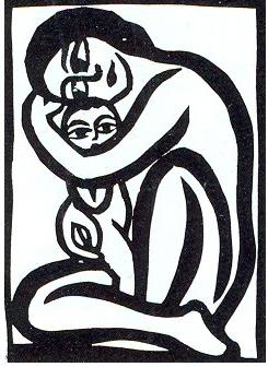Deutsch Frau Mit Kind — Georg Schrimpf