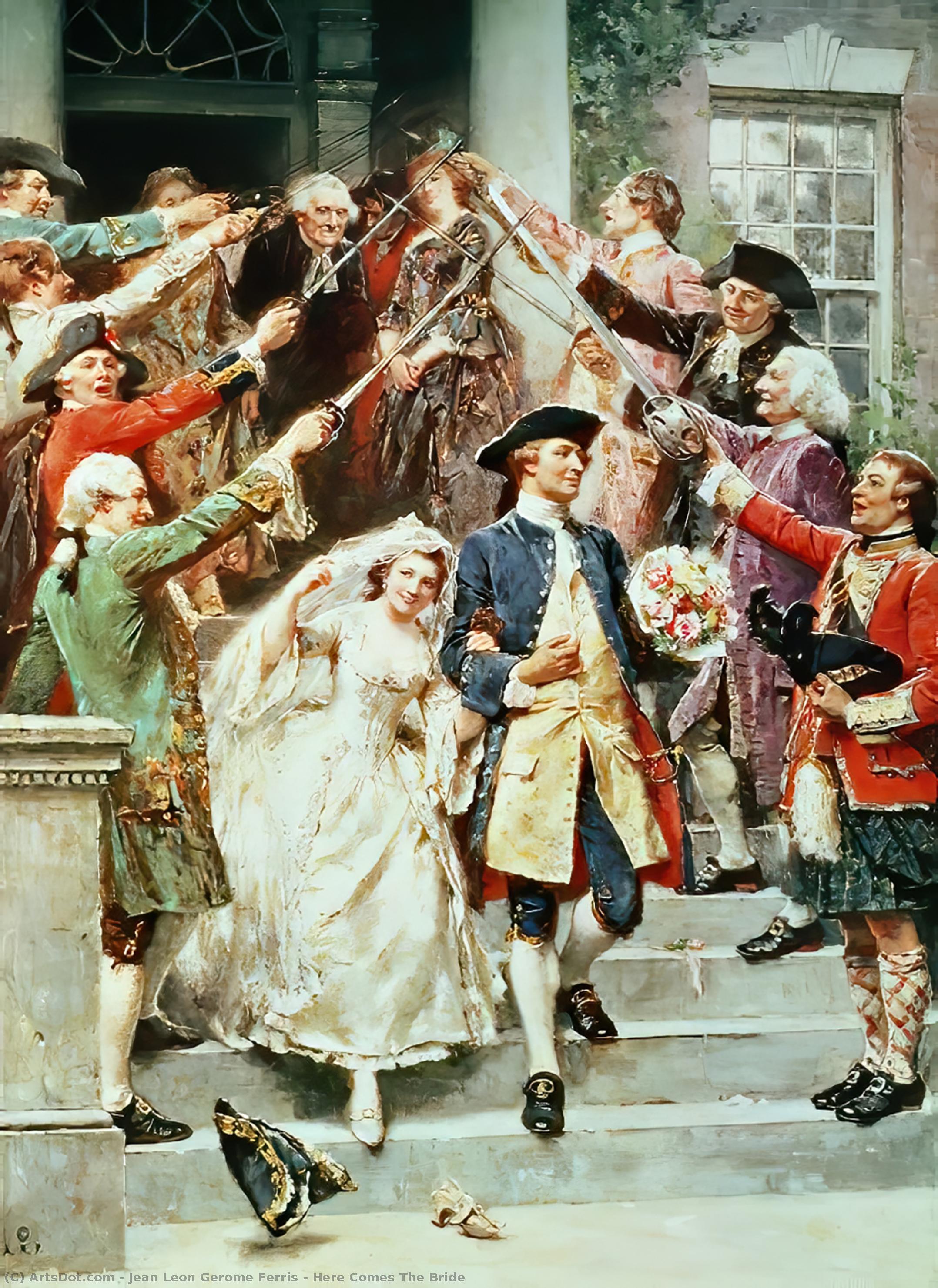 Here Comes The Bride — Jean Leon Gerome Ferris