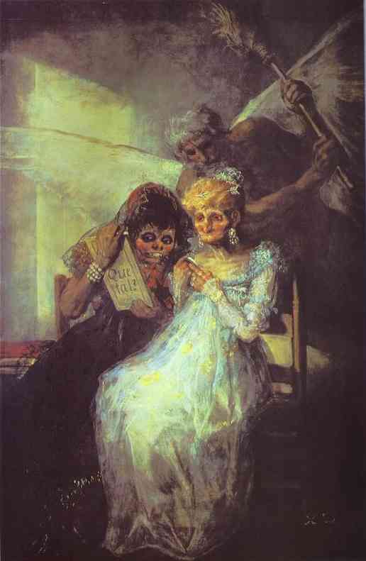 Time Of The Old Women — Francisco José De Goya Y Lucientes