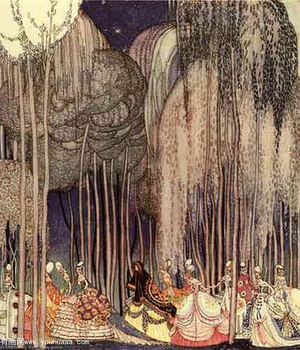 On The Way To The Dance — Kay Rasmus Nielsen