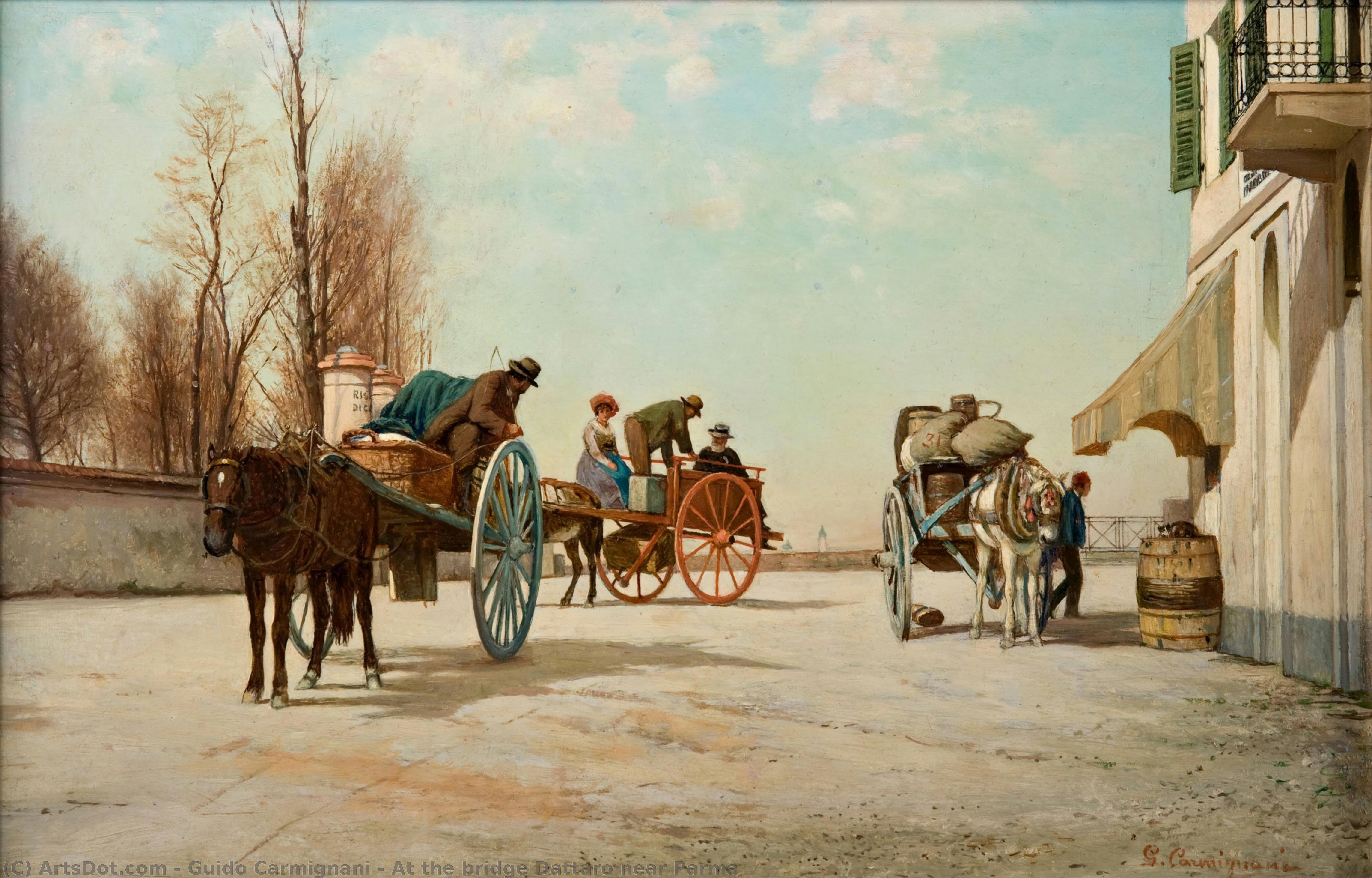 At The Bridge Dattaro Near Parma — Guido Carmignani