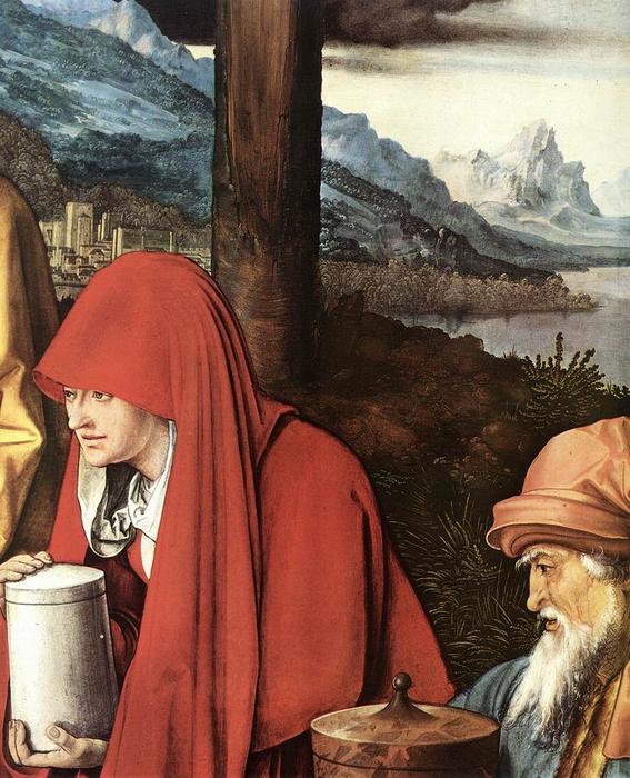 Lamentation For Christ (detail) — Albrecht Dürer