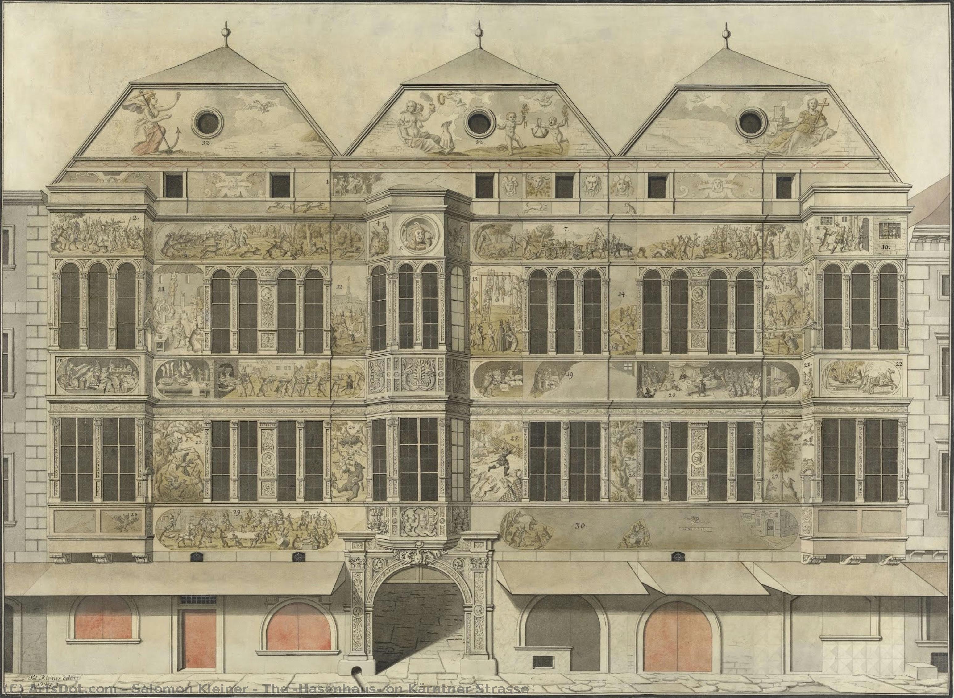 The “hasenhaus” On Kärntner Strasse — Salomon Kleiner