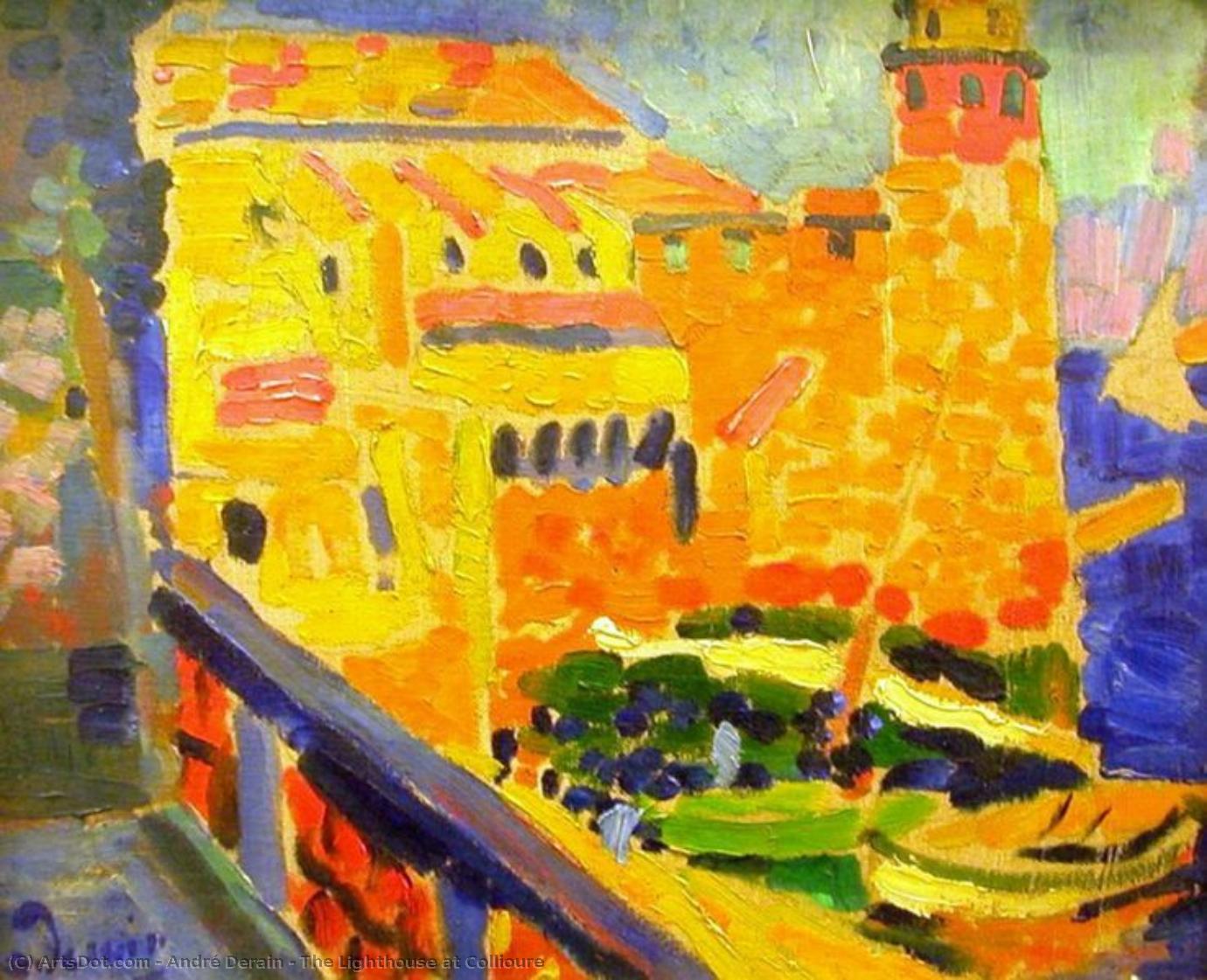 The Lighthouse At Collioure — André Derain