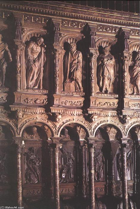 Choir-stall (detail) — Alonso Berruguete