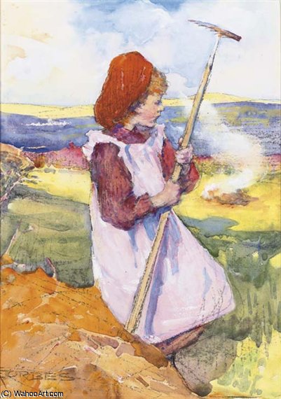 Autumn Leaves — Elizabeth Adela Stanhope Forbes