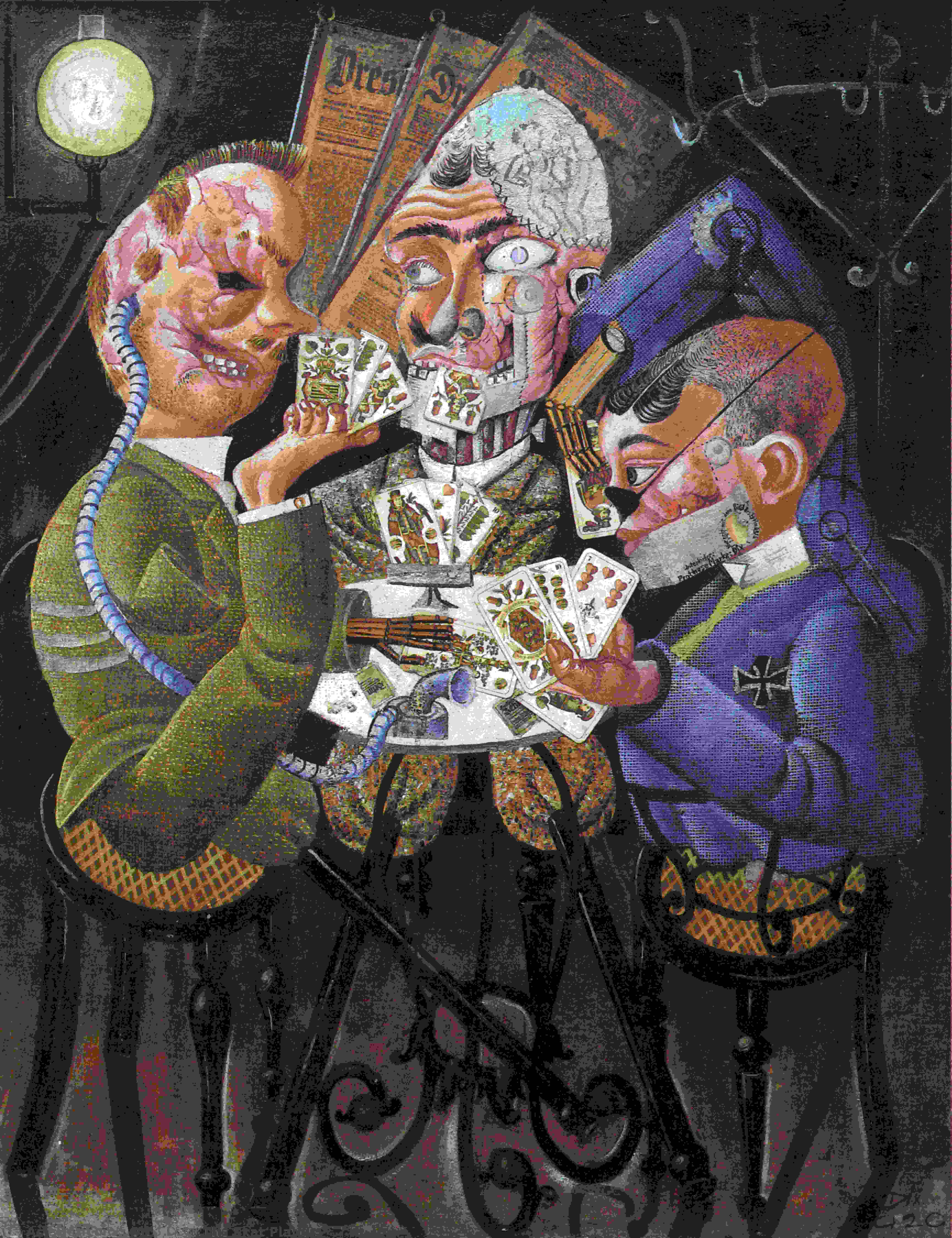 The Skat Players — Otto Dix