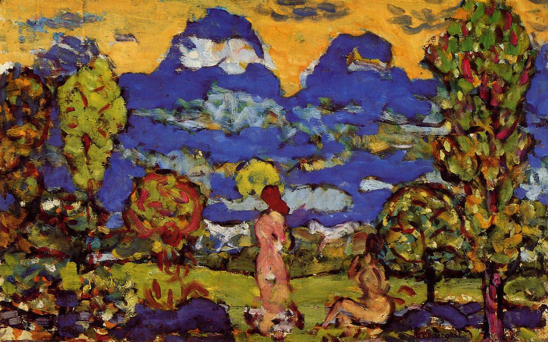Blue Mountains — Maurice Brazil Prendergast