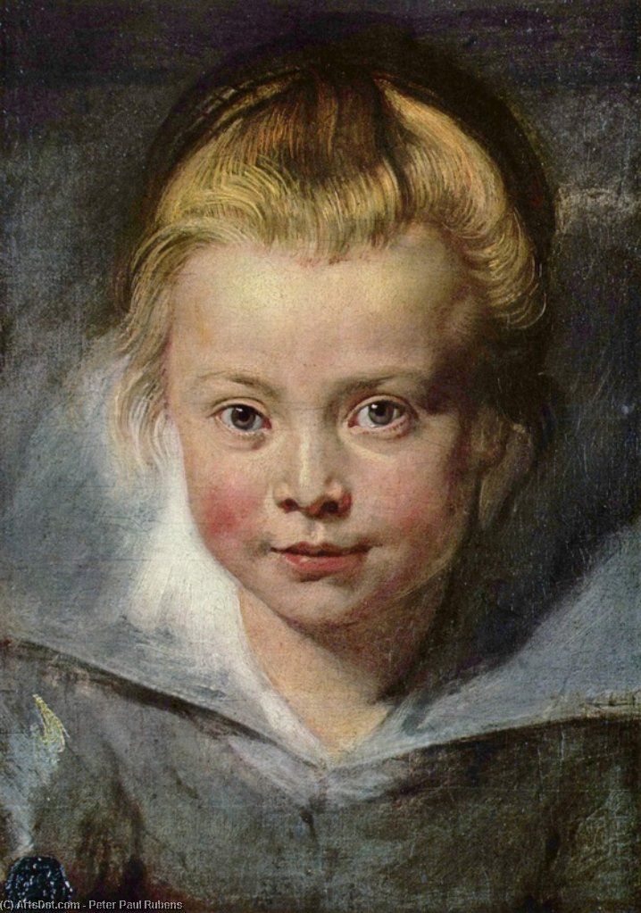 Head Of A Girl — Peter Paul Rubens