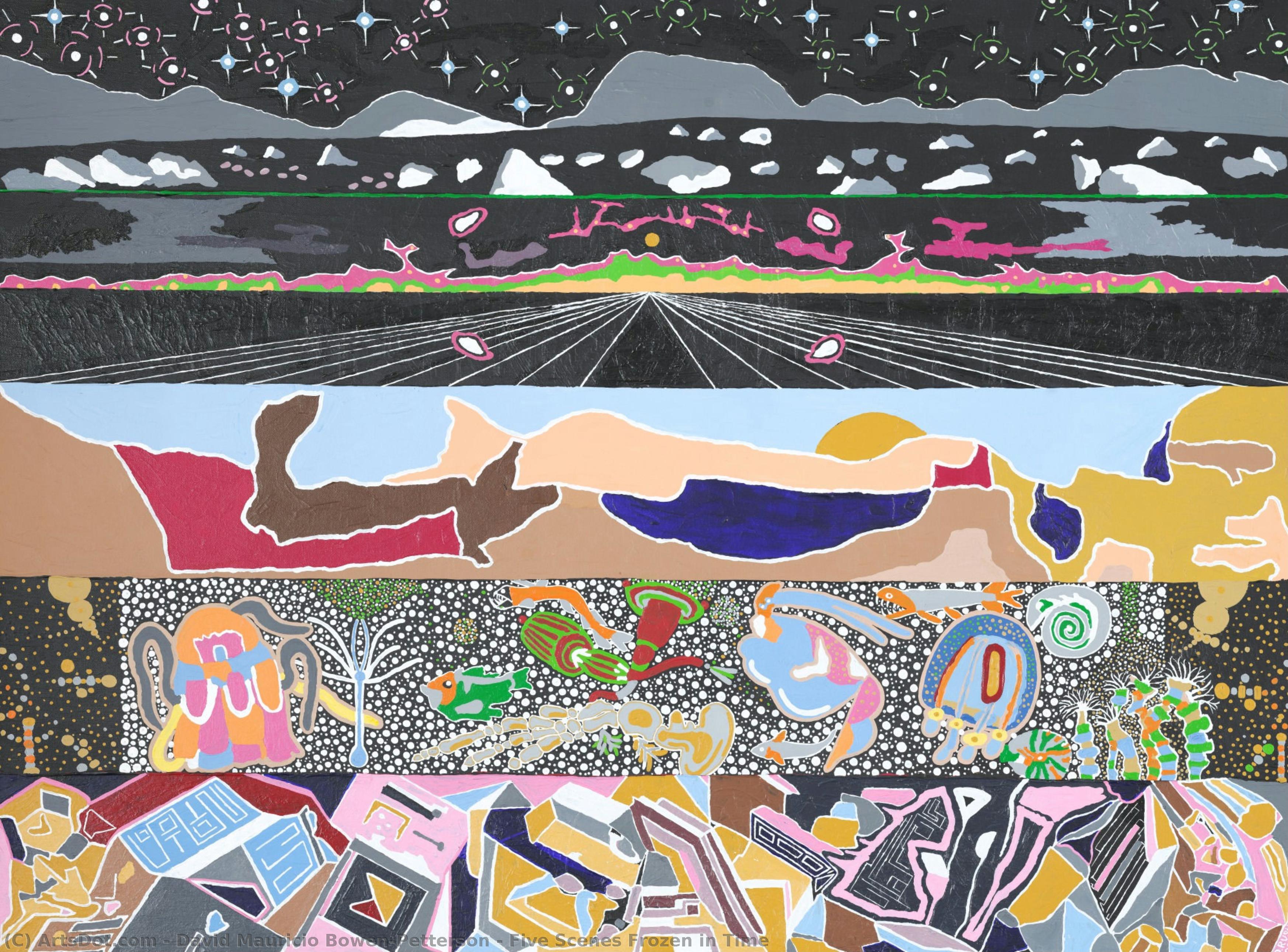 Five Scenes Frozen In Time — David Rush