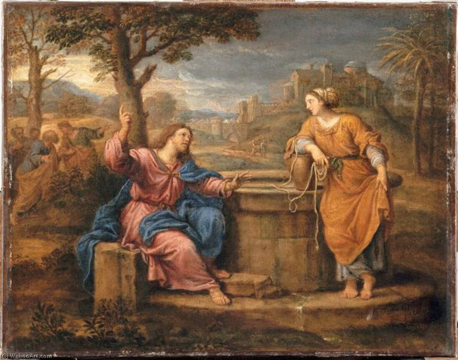 Jésus Et La Samaritaine — Pierre Mignard