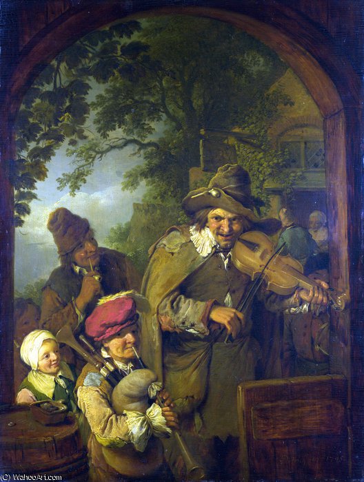 The Wandering Musicians — Christian Wilhelm Ernst Dietrich Dietrich