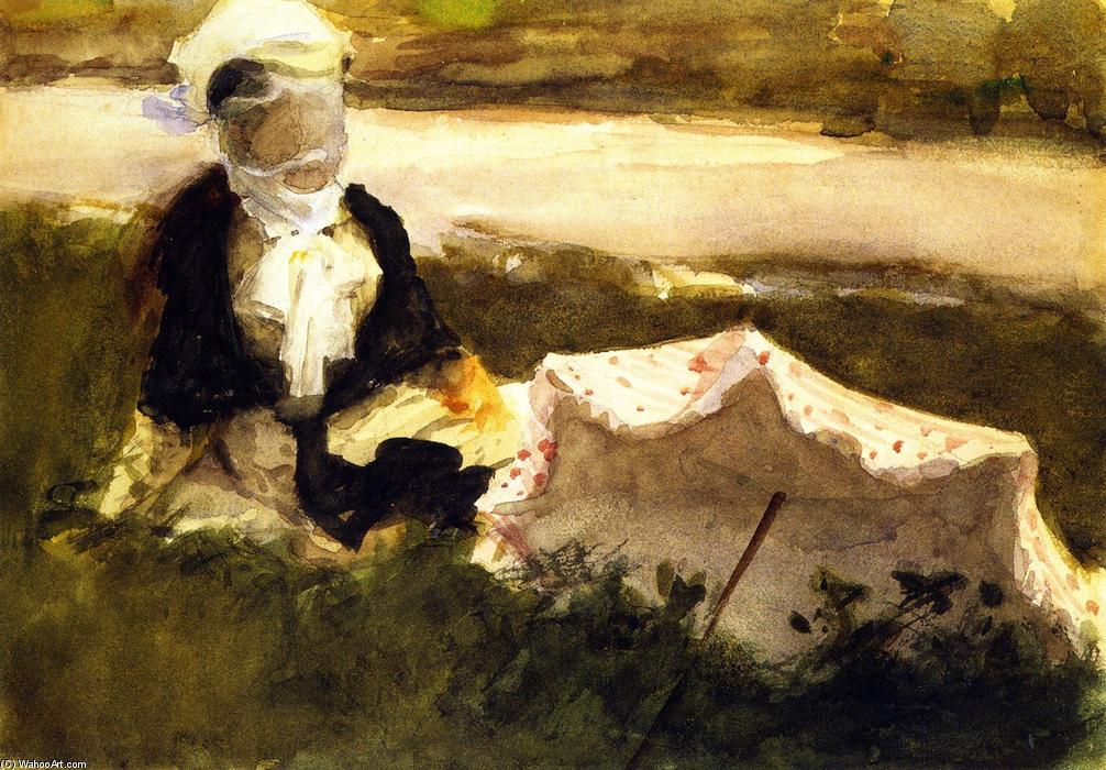 Woman With Parasol — John Singer Sargent