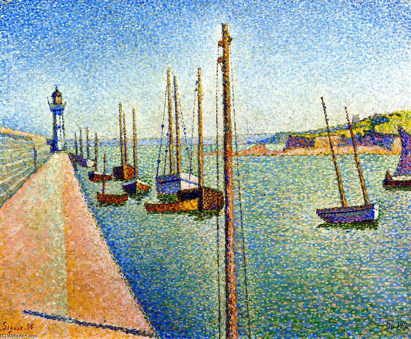 The Masts, Portrieux, Opus 182 — Paul Signac