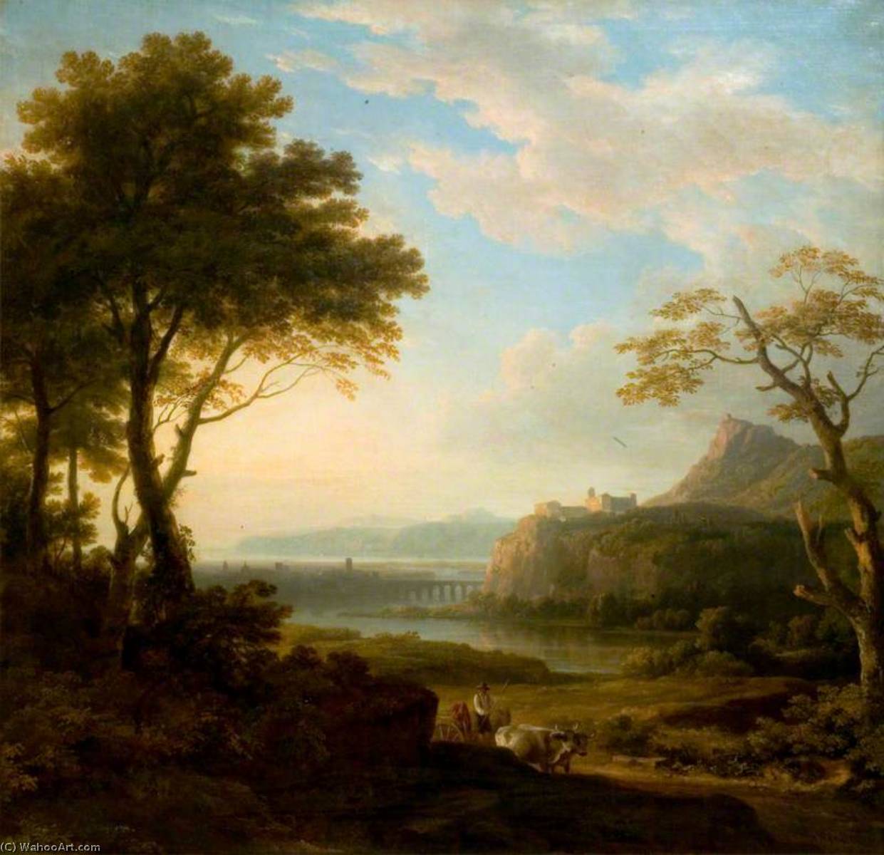 Classical Landscape — Sir Augustus Wall Callcott