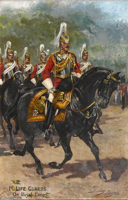 1st Life Guards, On Royal Escort — Harry Payne