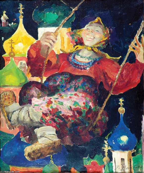 The Swings — Filipp Andreevich Maliavin