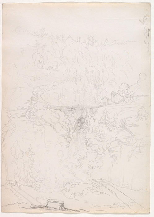 Looking Across The Genesee — Thomas Cole