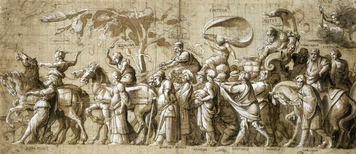 Triumph Of Wealth — Hans Holbein The Younger