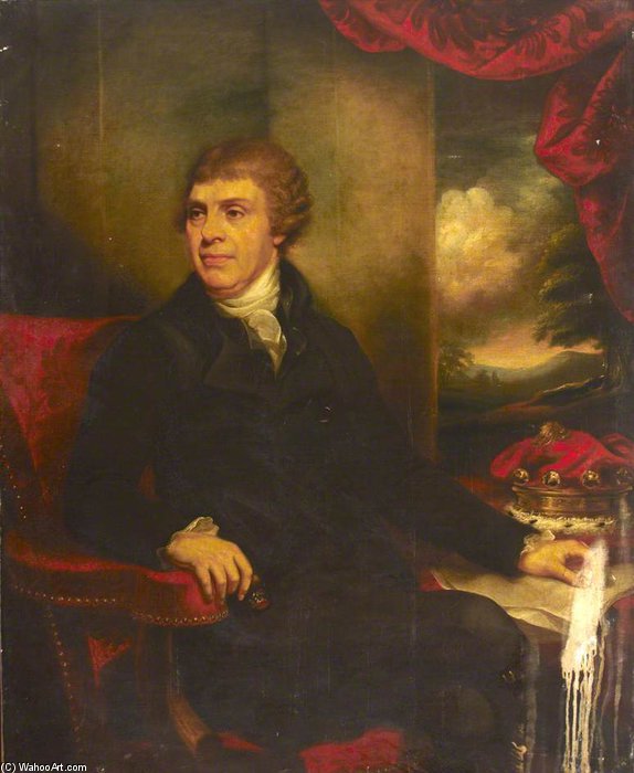 Portrait Of An Unknown Man — Mather Brown