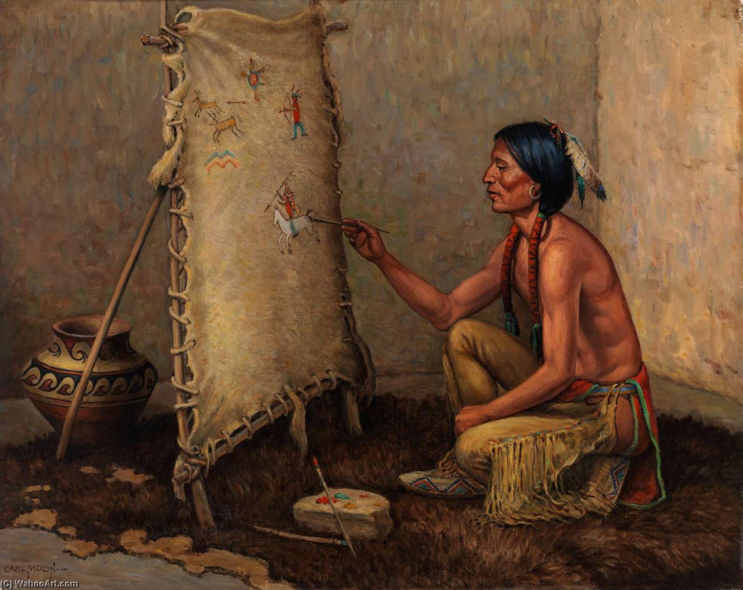 Indian Artist — Carl Moon