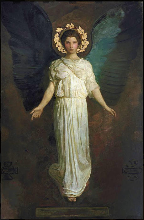 A Winged Figure — Abbott Handerson Thayer