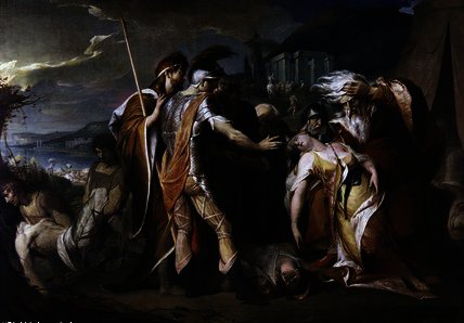 King Lear Weeps Over The Body Of Cordelia — James Barry