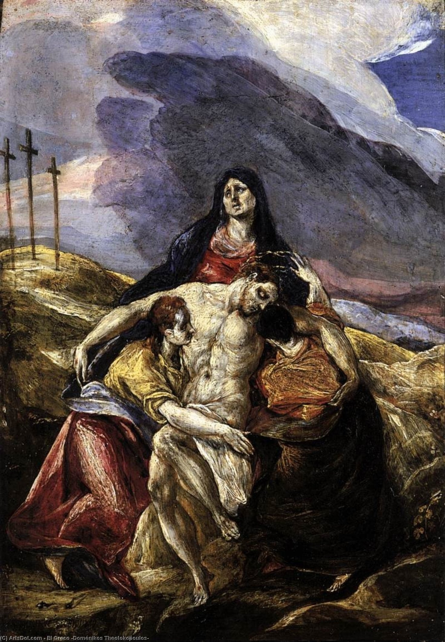 Pietà (the Lamentation Of Christ) — El Greco