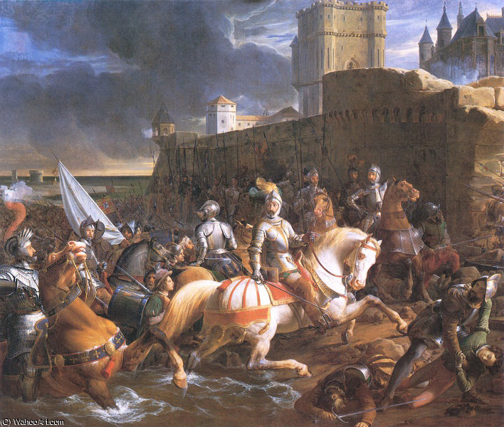 Eduoard Die Einnahme Von Calais — François Edouard Picot