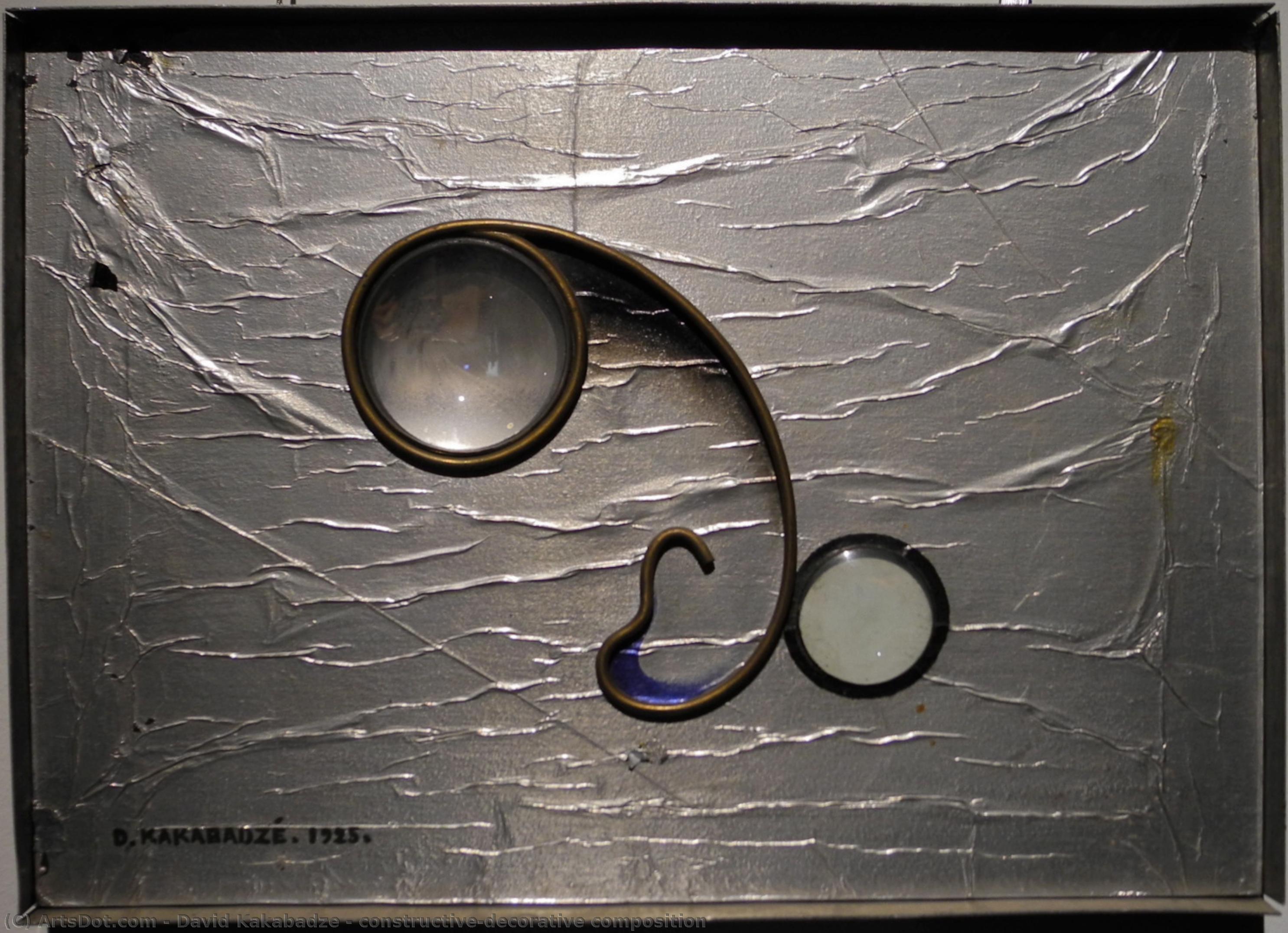 Constructive-decorative Composition — David Kakabadze