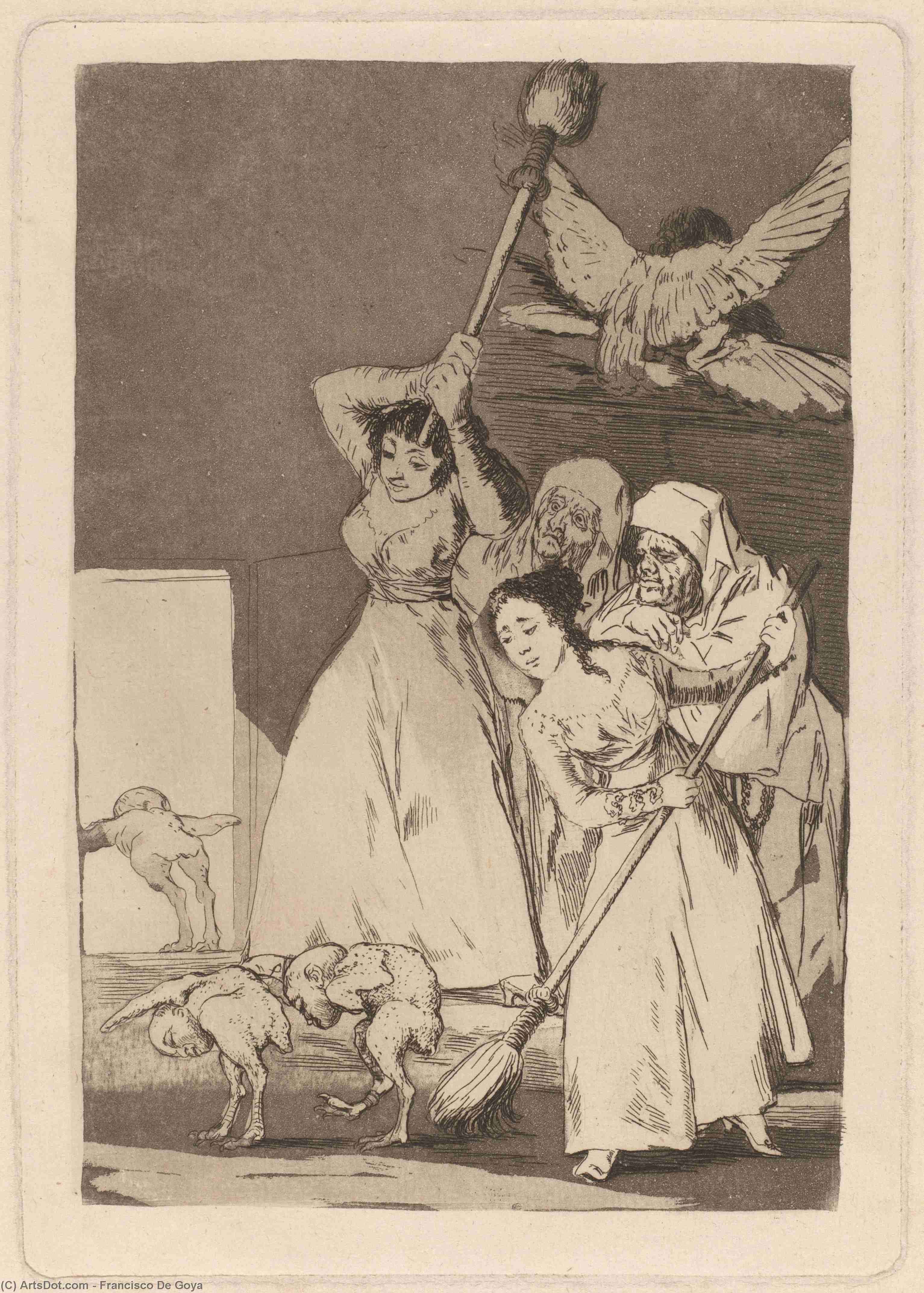 Està Vmd... Pues, Como Digo.. Eh! Cuidado! Si Nó — Francisco José De Goya Y Lucientes