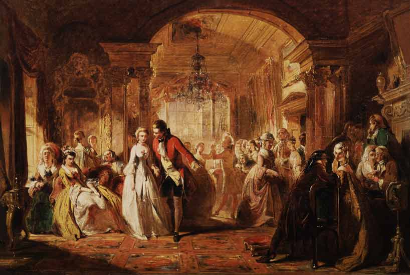 Festive Scene — Abraham Solomon