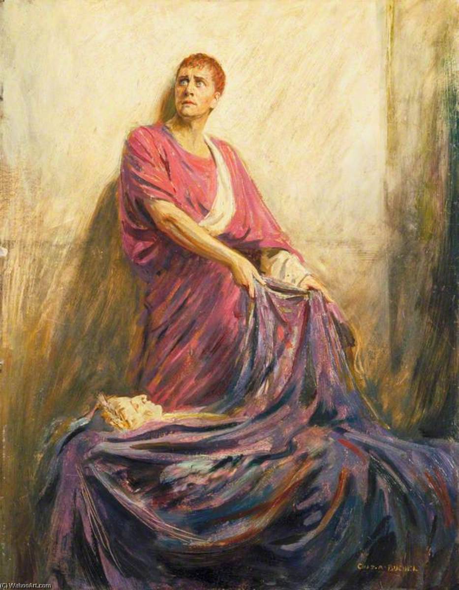 Herbert Beerbohm Tree (1852–1917), As Mark Anthony In 'julius Caesar' By William Shakespeare — Charles A Buchel