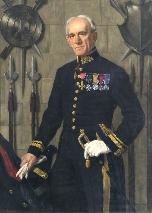 Charles Ffoulkes (1868–1947), Cb, Cbe, First Curator And Secretary Of The Imperial War Museum, In The Uniform Of Master Of The Tower Armouries — Maurice Frederick Codner