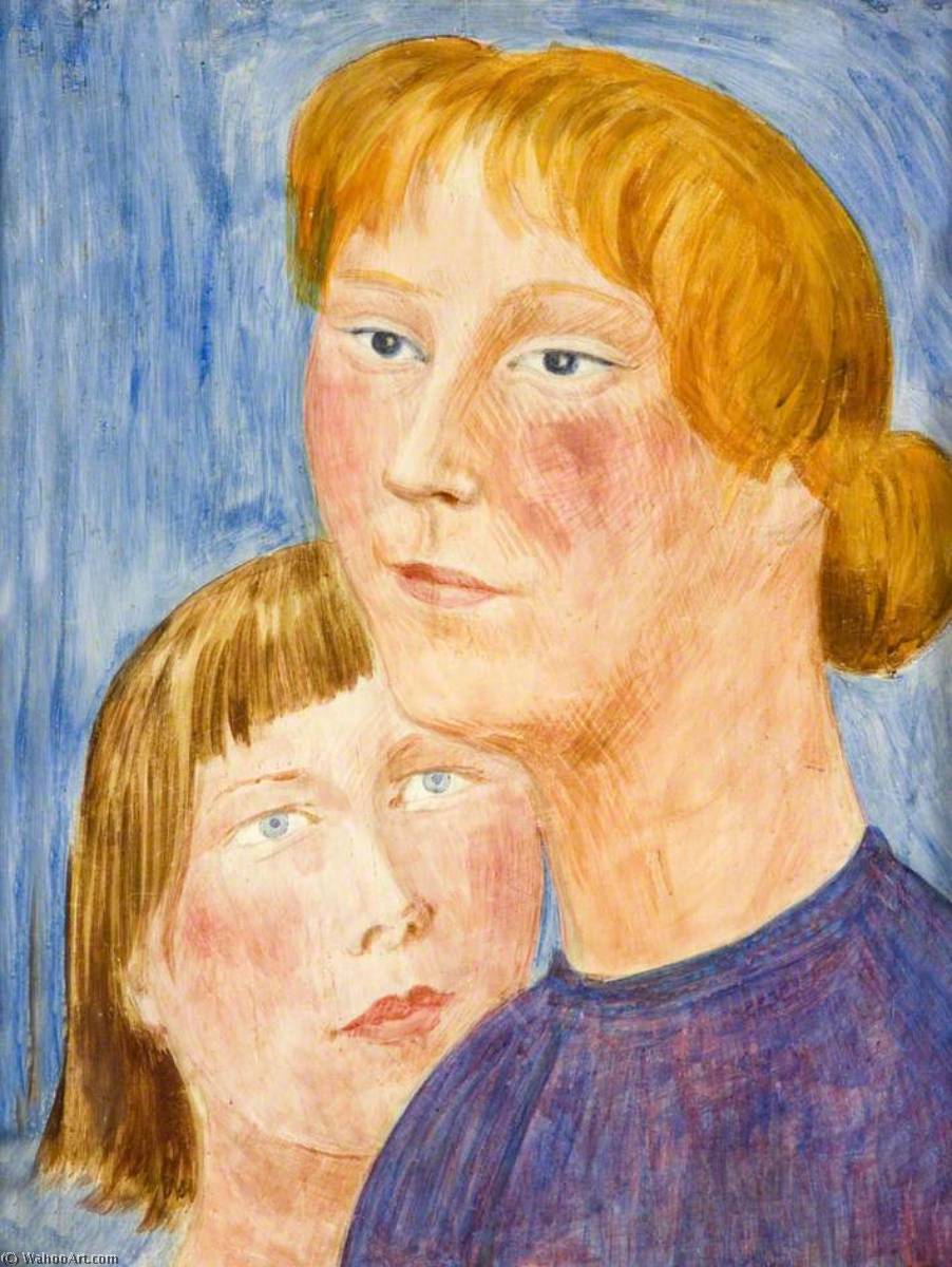 Heads Of Two Women — Augustus Edwin John