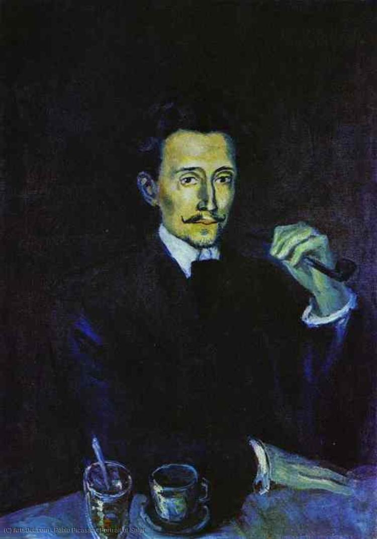 Portrait Of Soler — Pablo Picasso