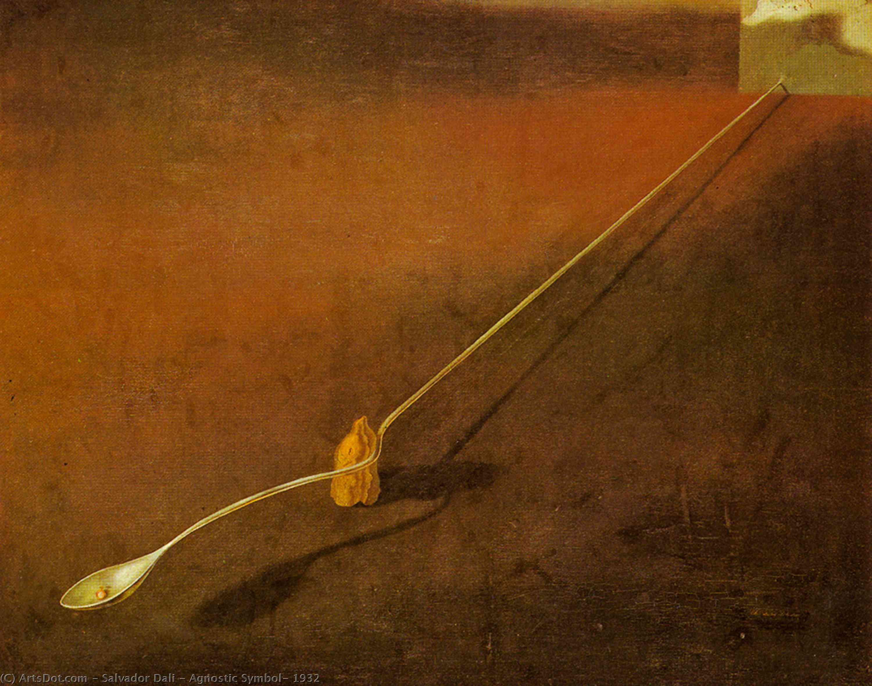 Agnostic Symbol, 1932 — Salvador Dalí